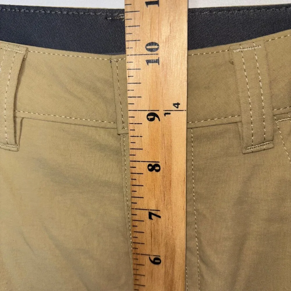 Eddie Bauer Rainier Cargo Pants Men's Size 30 x 30 Beige Outdoor Camping Stretch - Picture 8 of 11